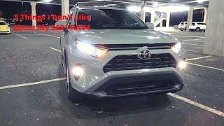 5 Things I don't Like About My 2021 RAV4