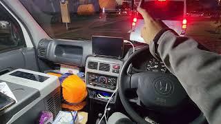 ７万円の軽で行く一人年越し車中泊の旅【Part1】