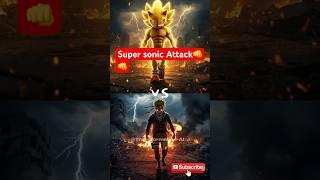 Super Sonic Battles Naruto Who Wins This Epic Fight #shorts