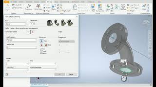 Tube & Pipe Authoring - Elbow Fitting