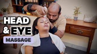 Reiki Master Head & Eye Massage ASMR With Neck Crack #indianbarber  #sensoryoverload  #asmrcommunity