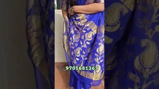 #pure chiffon#online sarees#anikha sarees#price 3500#9705681263