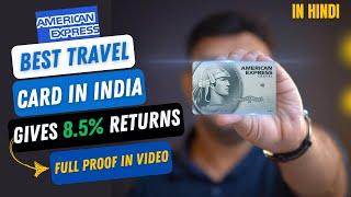 American Express Platinum Travel Credit Card | Best Travel Card in India with 8.5% Returns