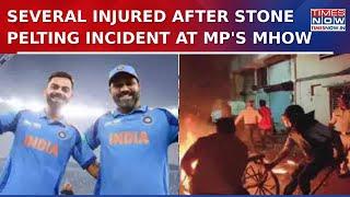 Clash Erupts In MP's Mhow During India's Win Celebration, Several Injured  | Watch  Ground Report