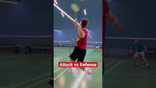 Attack vs Defense | BADMINTON