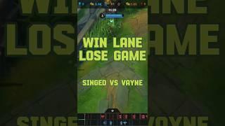 its about sending a message to every vayne solo laners  #singed #vayne #wildrift