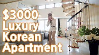 $3000 LUXURY Korean Apartment Tour | Gangnam, Seoul, Korea