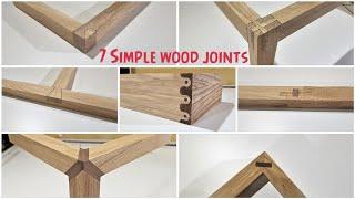 7 Simple Wood Joints - Which is Best?