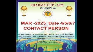PHARMA CUP -2025 SEASON 6