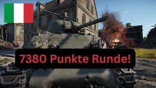 Mit dem italienischen Sherman I Composito, auf der Karte Polen! - War Thunder
