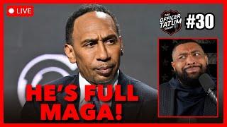 LIVE: Stephen A. Smith SUPPORTS Trump Now?  + MORE |  Officer Tatum Show EP 30