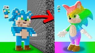 YAPI KAPIŞMALARINDA //SUPER BEBEK SONİC İLE ARKADAŞIMI TROLLEDİM -  Minecraft