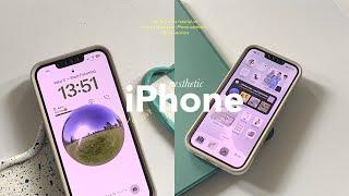 how to make your iPhone aesthetic | iOS 16 current setup | afiyuh