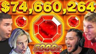 BIGGEST CASINO WINS OF THE MONTH: Top 50 (Adin Ross, Ayezee, xQc)