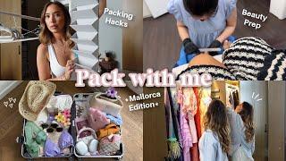 PACK & PREP with me for MALLORCA   | Workation Koffer packen | Adorable Caro