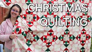 TRADITIONAL CHRISTMAS QUILT | Quilting Vlog