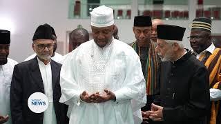 Ghana’s King Tackie Teiko Tsuru II Visits UK’s Largest Mosque