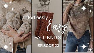 Quick & Easy Knits for Fall & Winter #sweaterweather #fashionover50