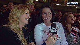 WS2014 Gm3: Kim Hudson on seeing Tim pitch in Series
