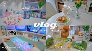 a day in my colorful lifelike animal crossing◝ shein haul, gaming keyboard ⌇living alone in Japan