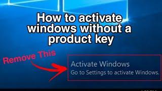 How to Activate Windows Without a Product Key