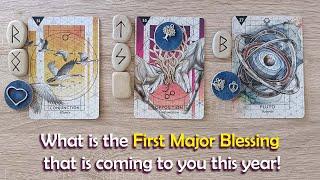 What is the first major blessing that is coming to you this year!#pickacardtarot