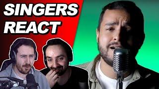 Singers React to Gabriel Henrique - Listen (Cover Beyoncé) | Reaction