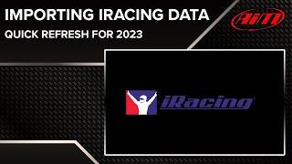 AiM & iRacing Data - Importing Data in Race Studio Analysis 3