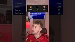 THIS MAN UNITED RECORD WILL NEVER BE BROKEN!?  | MAN UNITED 1–1 ARSENAL