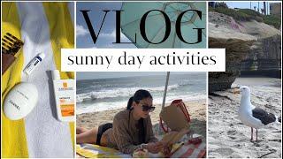 VLOG // Отдых перед экзаменами // Sunny day activities // Мой первый влог // eng subtitles