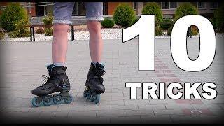 10 TRICKS THAT WILL MAKE YOU A BETTER SKATER | How to rollerblade / inline skating tricks