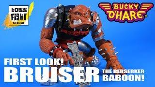 Bruiser the Berserker Baboon FIRST LOOK | Bucky O'Hare Boss Fight Studio Figure Review