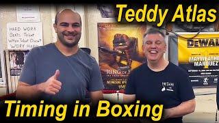 Understanding Timing In Boxing And In Life by The Legendary Boxing Coach Teddy Atlas