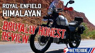 Royal Enfield Himalayan BRUTALLY HONEST REVIEW: A McDouble of a Motorcycle! #everide