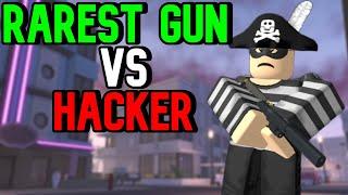 RAREST GUN VS HACKER?  - Apocalypse Rising 2 (ROBLOX)