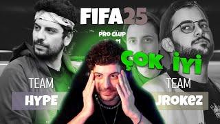 Hype Fifa 25 Editimi İzliyor | Team Hype vs Team Jrokez