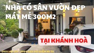 [Tập 166] Bán căn nhà vườn đẹp 300m2, đất đô thị tại trung tâm Diên Khánh, Khánh Hòa. Gía Rẻ