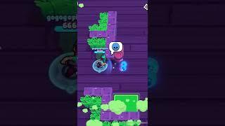 Insane 1v2 (very close) #clutch #brawlstars  #chester