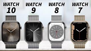 Apple Watch 10 VS Apple Watch 9 VS Apple Watch 8 VS Apple Watch 7