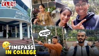 College Masti Vlog , Adarsh College Badlapur | Kunal Dayare Vlogs 🩷