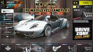 NEW TUNING & F90 MAX LEVEL GAMEPLAY - NEW UPDATE IN DRIVE ZONE ONLINE