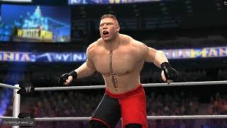 WWE 2K14 (30 Years of Wrestlemania) - Triple H vs Brock Lesnar