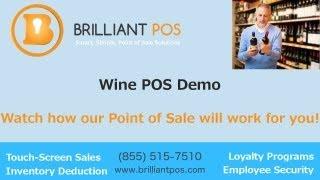 Wine POS - Point of Sale System Demo from Brilliant POS