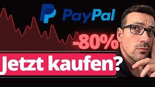 PayPal Aktien nach -80% einmalige Kaufchance!?