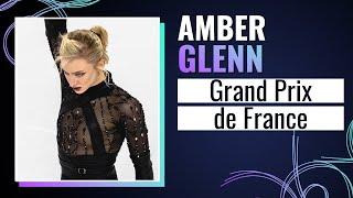 Amber GLENN (USA) | Women Short Program | Grand Prix de France 2024 | #GPFigure