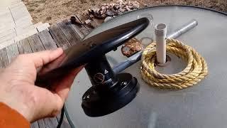 PORTABLE OVER THE AIR HD TV ANTENNA...part 1 of 2...FREE HD TV