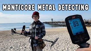 Metal Detecting With Our New MANTICORE Metal Detector