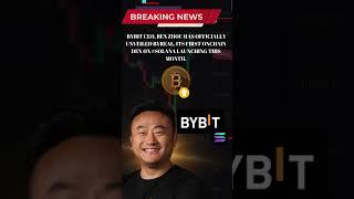 Bybit CEO, Ben Zhou has officially unveiled Byreal, its first onchain DEX on #Solana