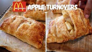 Easy Homemade Apple Turnovers | McDonald's Copycat Apple Pie Recipe