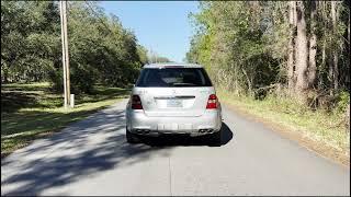 Iridium Silver 2007 Mercedes Benz ML63 AMG 4Matic Exhaust 01042024